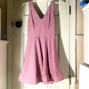 light pink sparkly dress